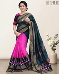 Sambalpuri Pure Handloom Patchwork Saree