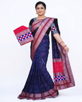 Sambalpuri Pure Handloom Patchwork Saree
