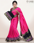 Sambalpuri Pure Handloom Patchwork Saree