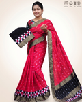 Sambalpuri Pure Handloom Patchwork Saree