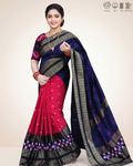 Sambalpuri Pure Handloom Patchwork Saree