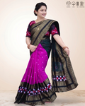 Sambalpuri Pure Handloom Patchwork Saree