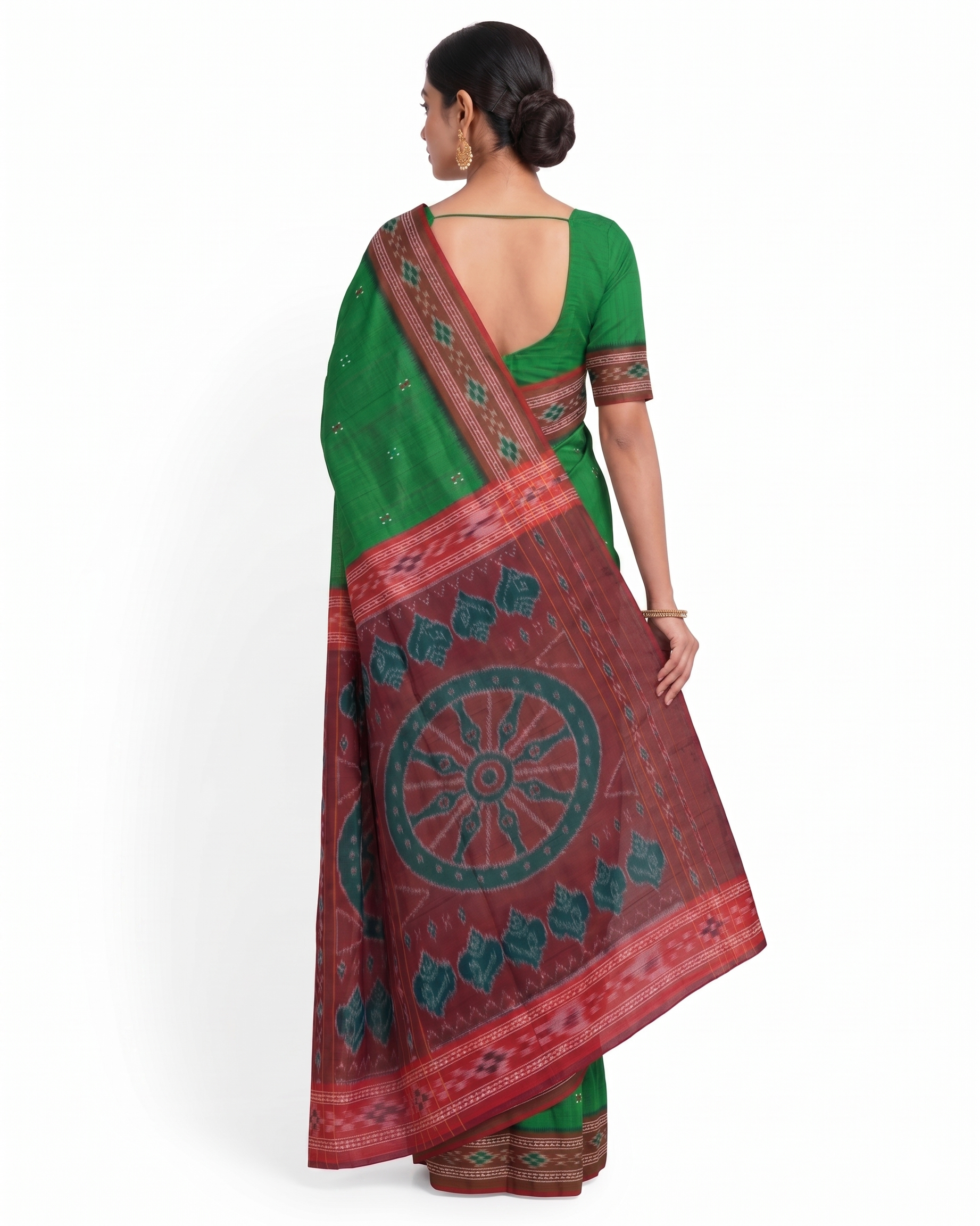 Pure Sambalpuri Handloom Cotton saree | Utkal Weaves