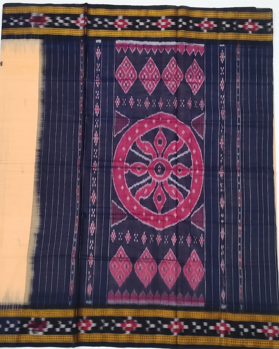 Pure Sambalpuri Handloom Cotton saree | Utkal Weaves