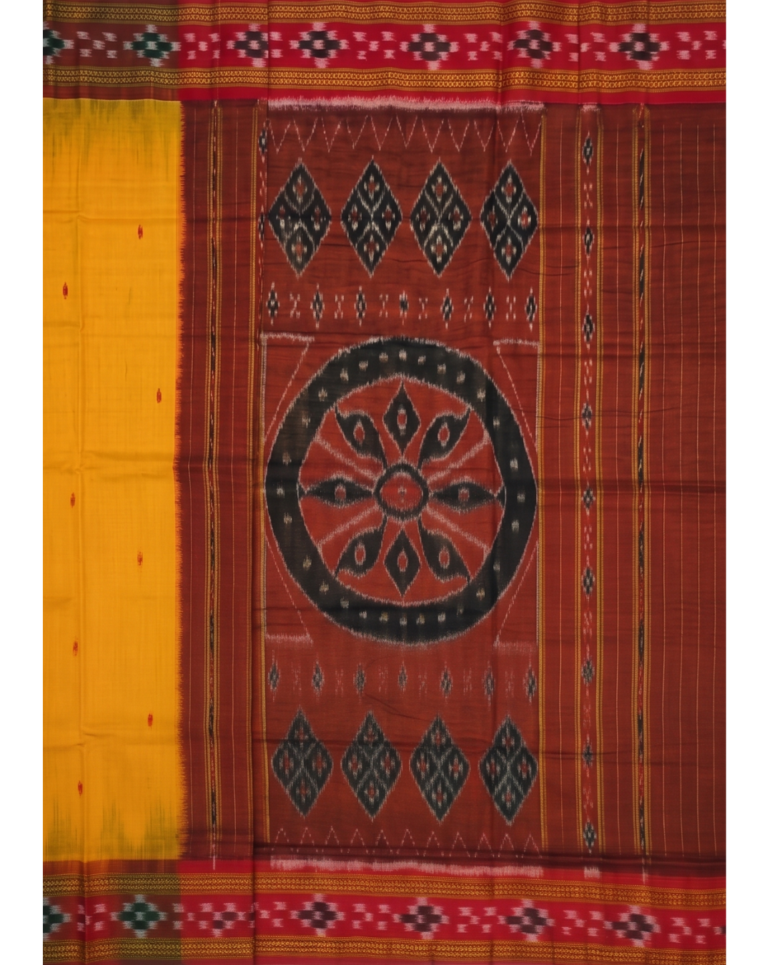 Pure Sambalpuri Handloom Cotton saree | Utkal Weaves