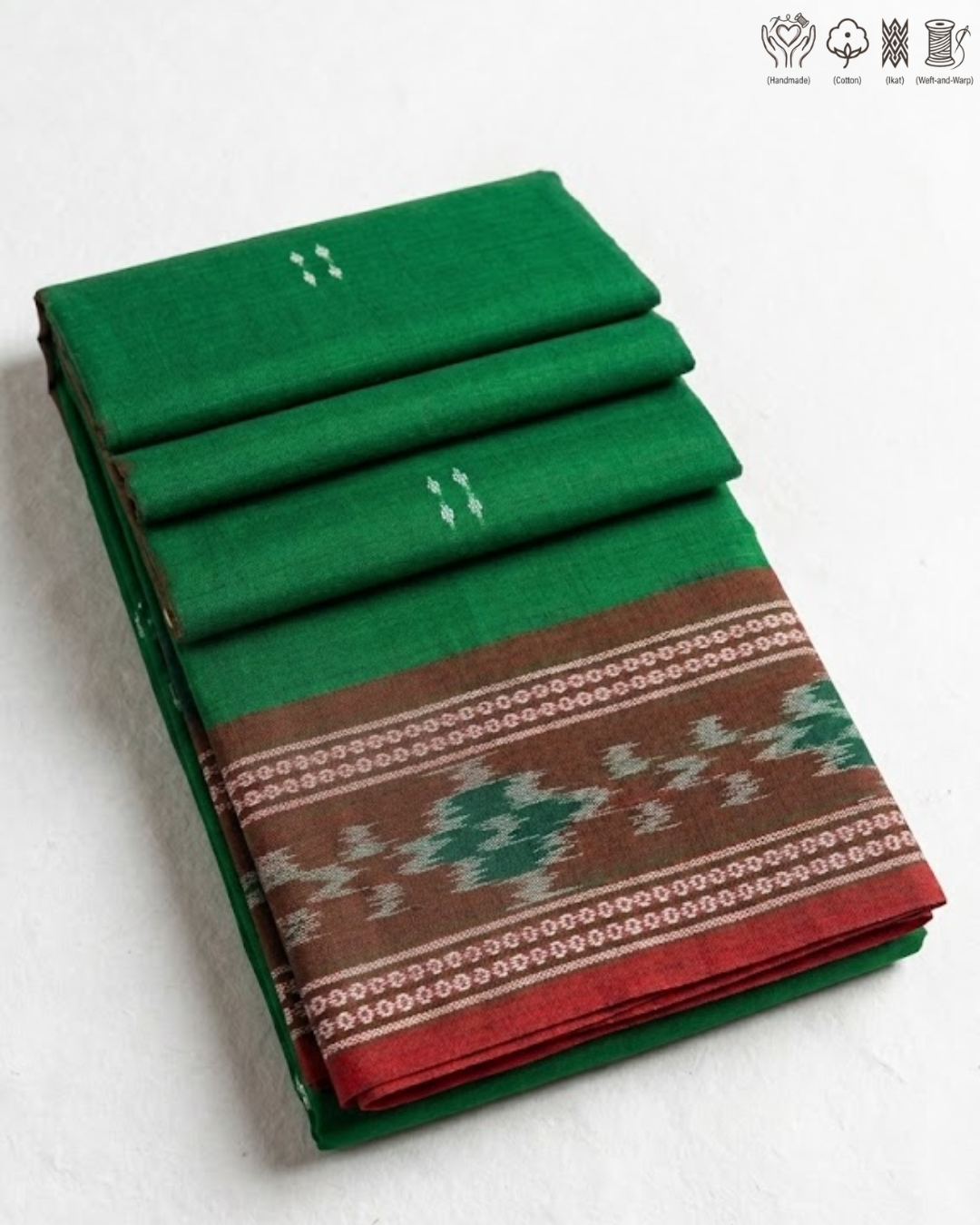 Pure Sambalpuri Handloom Cotton saree | Utkal Weaves